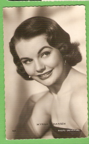 Myrna hansen carte postale - myrna,