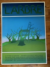 Affiche Originale Folon -