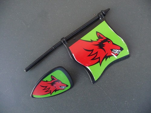 Drapeau bouclier chevalier - et,