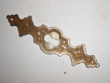  Ornement Entrée de Serrure métal fer Meuble armoire ancienne restauration porte