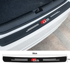 Bande Protection Coffre pour Audi Q5 SQ5 Pare Choc Autocollant Carbone