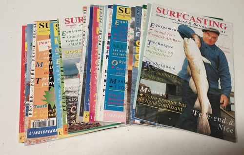Lot magazines surfcasting - lot,