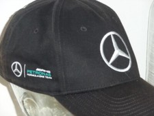 casquette mercedes AMG petronas fomula one team réglable noire