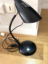 Lampe bureau Monteuse Métal Noir  1960  luminaire light vintage design ancien