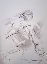 C.JAUREGUY (1930) "joueuse