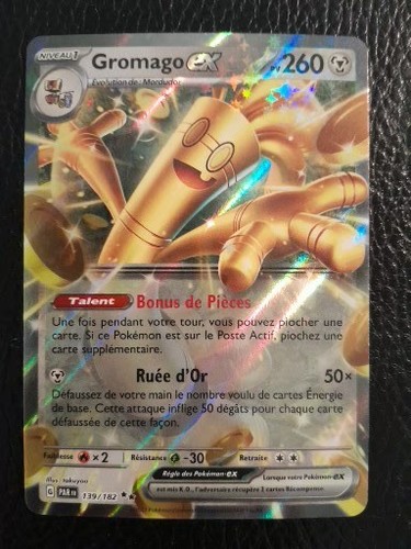 Carte pokémon gromago ex - gromago,