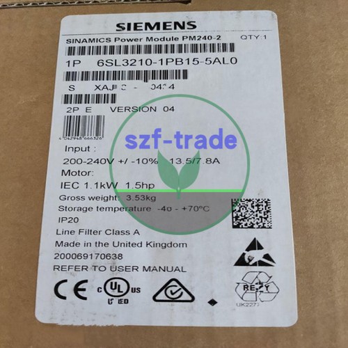 Neuf siemens g120 - un,