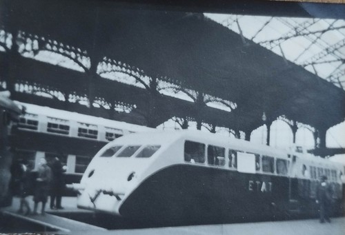 Photo autorail présidentiel - autorail,