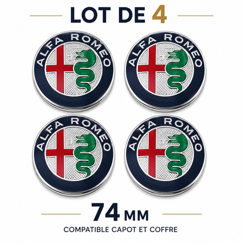 Logo alfa romeo - alfa, capot