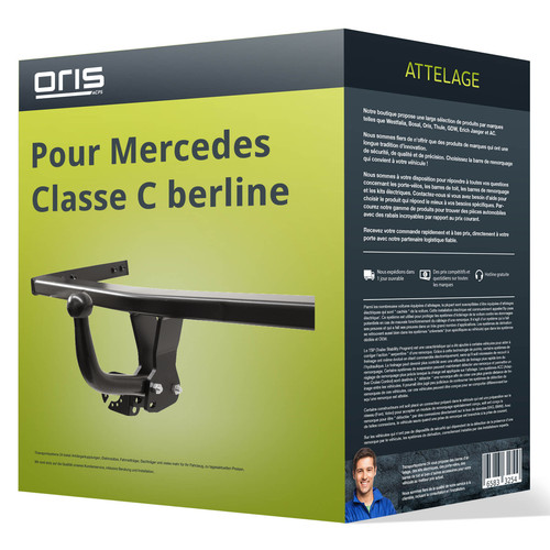Attelage pour mercedes - mercedes, classe