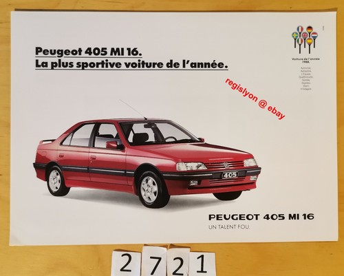 Peugeot 405 voiture - mi, 16