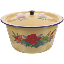  Bassin En Émail Rétro Avec