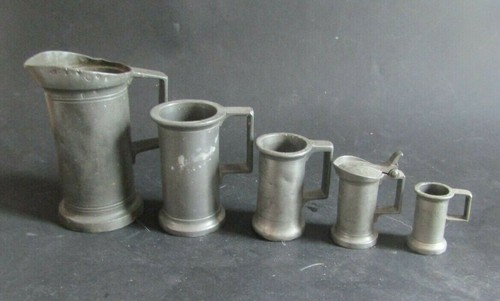 Lot anciennes mesures en - 5,