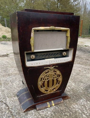 Ancien meuble radio tsf - ancien,