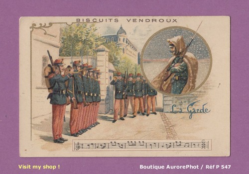 Chromo biscuits vendroux - biscuits,