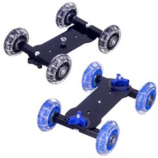 Chariot de table d'appareil photo facile �� utiliser avec roues rotatives pour c