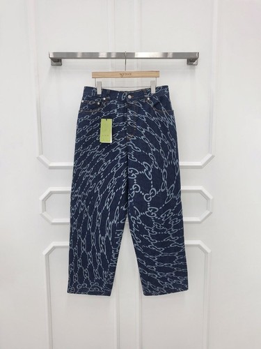 Gucci pantalon denim gg - gucci,