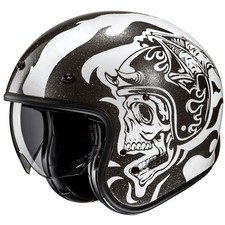 Casque jet HJC V31 Flame MC5