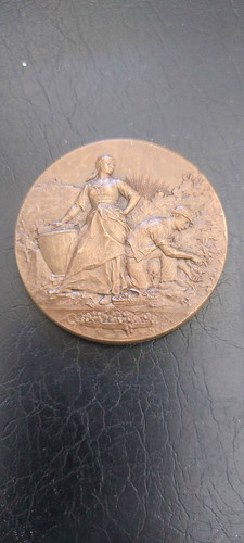 Medaille bronze societe - medaille,