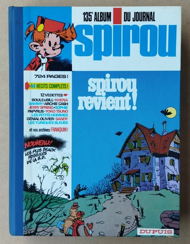 Spirou album du journal - spirou.,