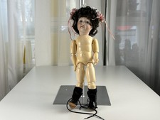 Poupée d'artiste ancienne poupée tête porcelaine de collection 41 cm. État...