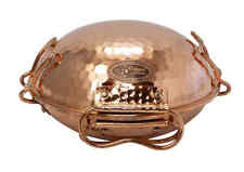 Cataplana 18 cm. En cuivre avec interieur étame. L´original du Portugal