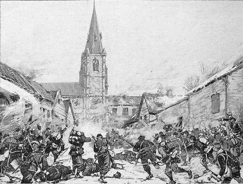 Guerre 1870 chasseurs - -,
