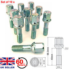10 X Alliage Roue Boulons pour