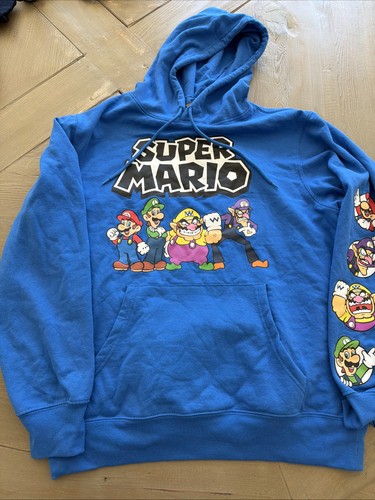 Super mario bros hoodie - super,