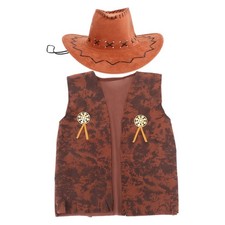  1 Set Western Cowboy Costume Men Cowboy Theme Party décorations de cowboy