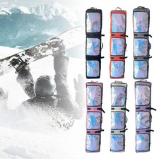 Sac à skis, sac à snowboard à roulettes avec housse de transport, rangement