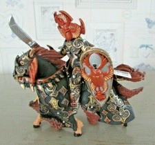 Figurine neuve PAPO 2011 Cavalier / Chevalier Hauteur env. 14 cm Long env. 15 cm