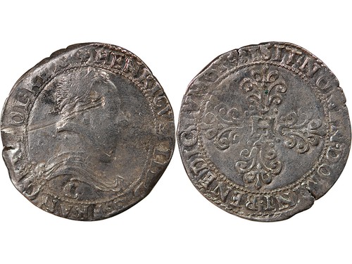 France henri iii franc - franc, au