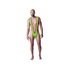 Maillot de bain - Slip - Borat - Vert - Déguisement - Humour - Taille unique