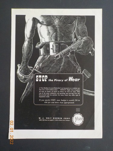 1947 voit rubber athletic - voit,