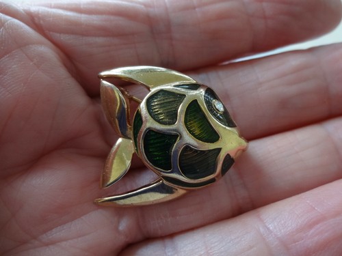 Broche poisson email - broche,