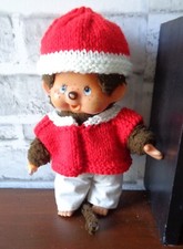 vêtements neufs  20 cm   kiki  ou corolline pull bonnet pantalon père noël