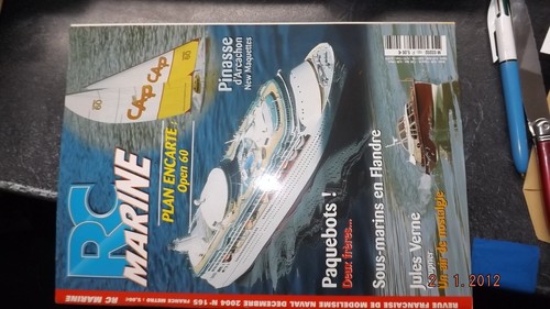 Revue rcmarine 165 plan - t.0,