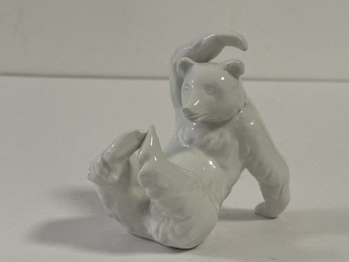 Figurine ours porcelaine - figurine,