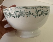 Bol Ancien St Amand décor Fruit pomme Verte Collection Déco French Bowl Cuisine