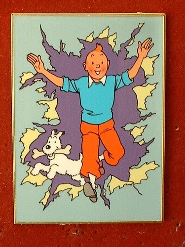 Pin tintin milou dechire - et,