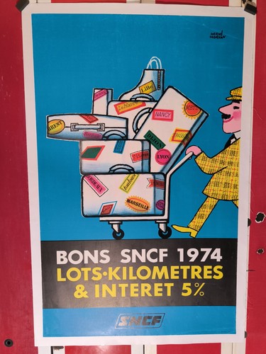 Affiche ancienne originale - affiche,