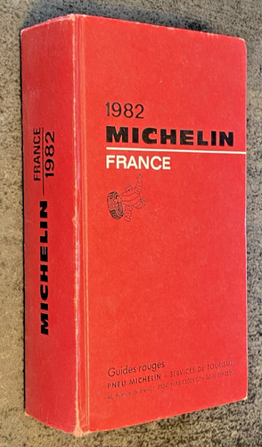 Guide michelin rouge 1982 - guide,