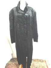 MANTEAU long fausse fourrure