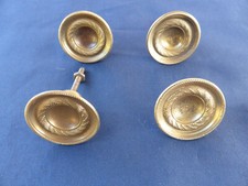 4 boutons laiton tiroirs