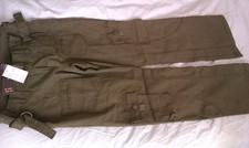 Pantalon de grossesse Cargo "KONOPA MATERNITY" Kaki Taille 42 Neuf