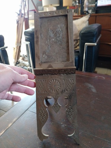 Ancien porte coran rahle - porte, en