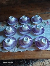 Lot De 9 Tasses Et  Sous