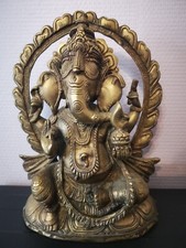 GANESHA STATUE EN BRONZE GRAND GANESH 2.800 kilos  INDE SHIVA ASIE I
