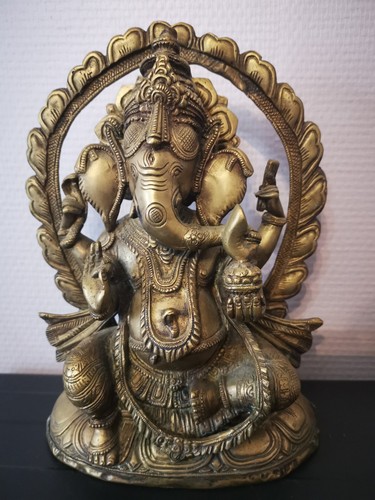 Ganesha statue bronze grand - ganesha, en